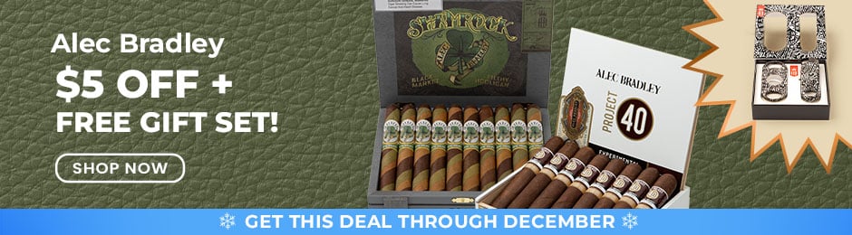 $5 off + Free Gift Set! Alec Bradley